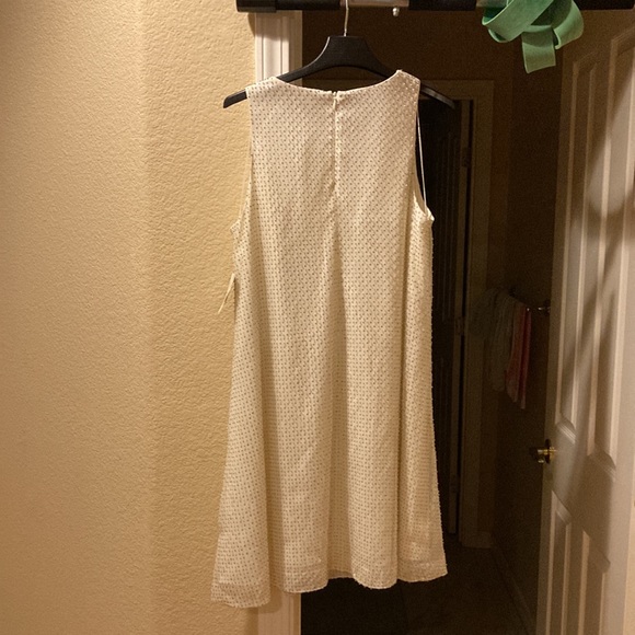 Aidan Mattox Beaded Trapeze Cocktail Dress - Picture 2 of 3